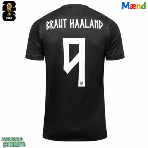 Norge Erling Haaland #9 Replika Udebanetrøje VM 2026 Kortærmet